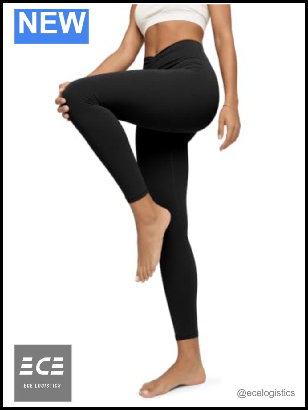 ODODOS Ruched High Waist Yoga Leggings Buttery Soft Cloud Feel 25" Inseam